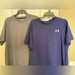 Bundle: Mens performance t-shirts (Under Armour) - large